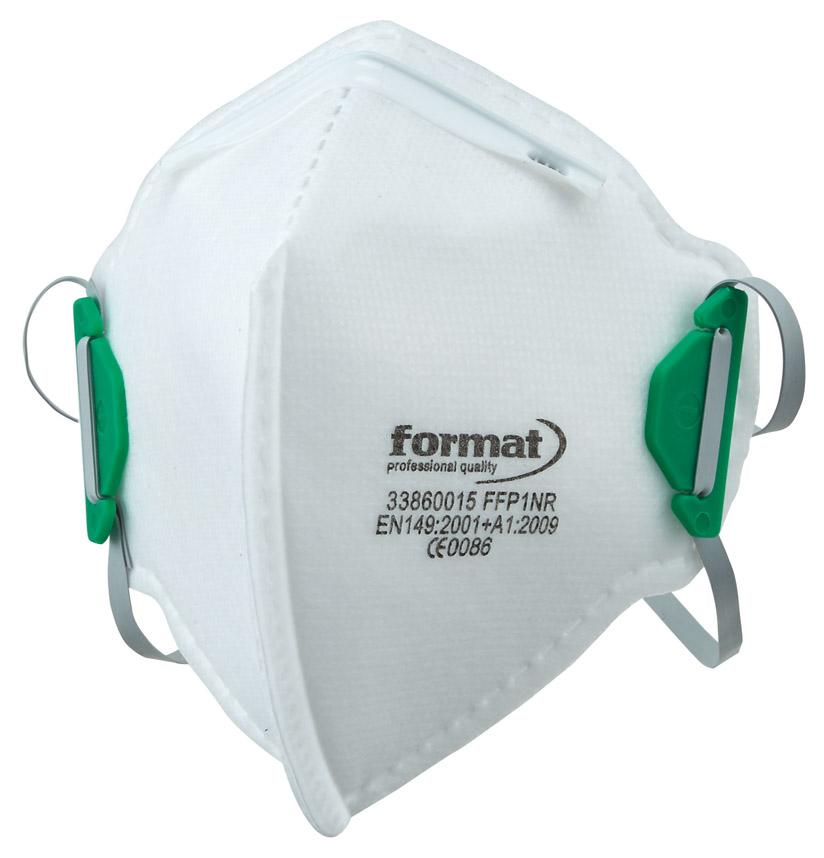 Filtrerande halvmask FFP1 (20-pack)