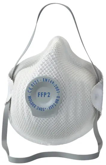 Moldex | Filtrerande halvmask med Ventil FFP2 Moldex 2405 (20-pack) | 4019444006307