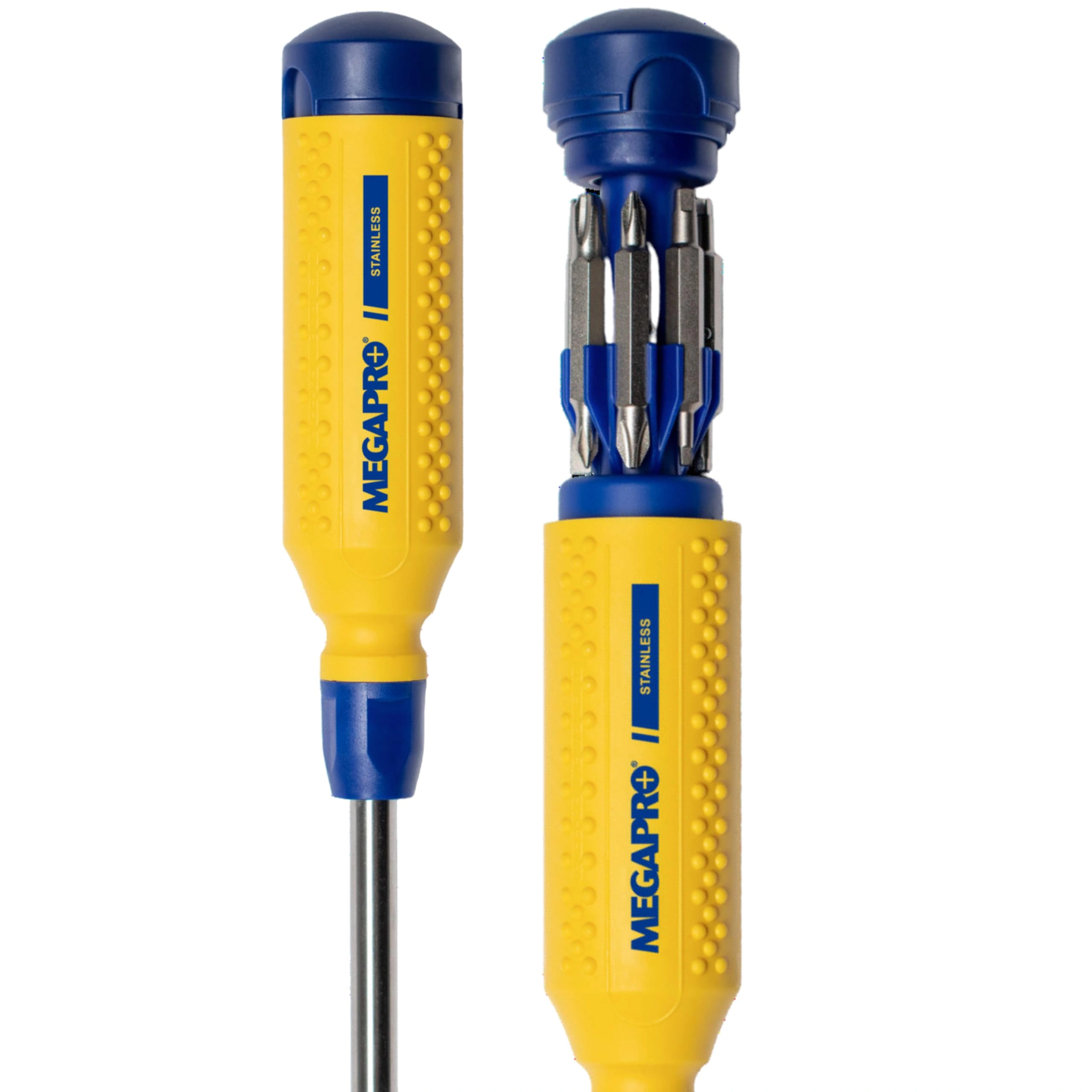 Megapro | Bitsskruvmejsel Megapro Rostfri 15-IN-1 | 831044002350