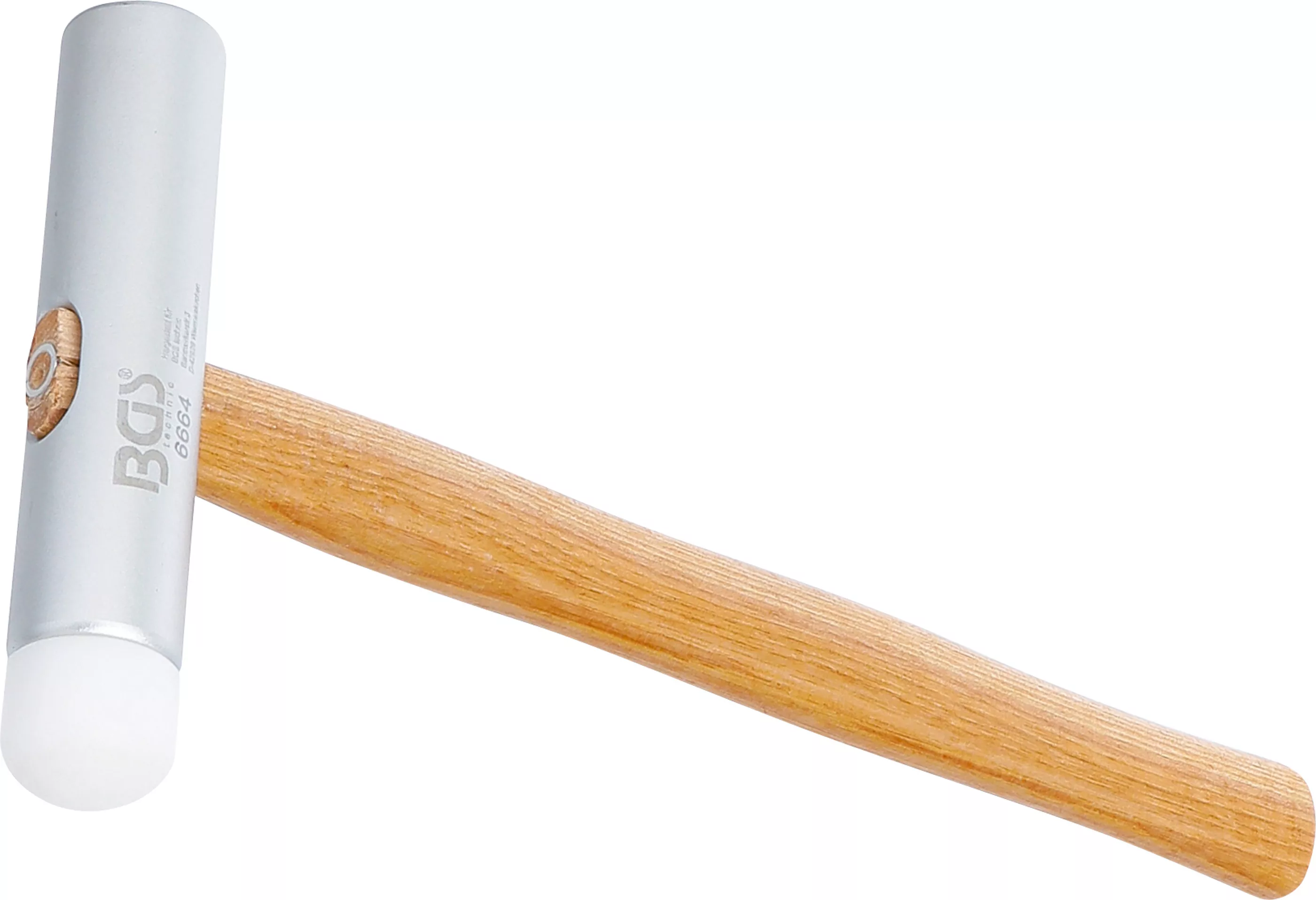 BGS | Aluminiumhammare med plasthuvud extra långt huvud Ø 30mm 300g | 4026947066646