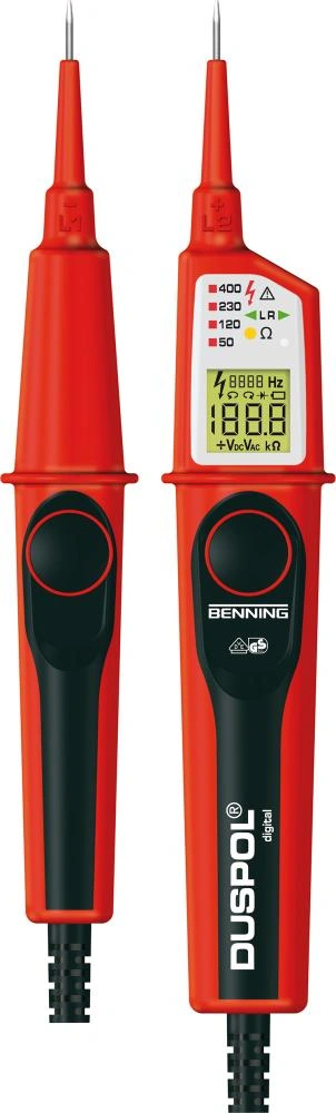 Benning | Spänningsprovare Duspol Digital | 4014651502635