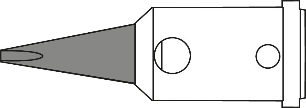 Ersa | Lödspets, Rak, 1,0mm till Independent 75 | 4003008062502