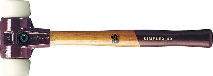 Halder | Plasthammare SIMPLEX 30mm nylonslag | 4030618300229