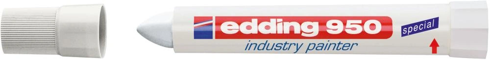 Edding | Märkpenna Edding Industri 950, Vit | 4004764019687