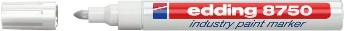 Edding | Märkpenna Industri Lackmarker 8750, Vit | 4004764103812