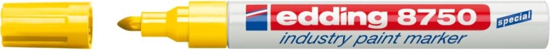 Edding | Märkpenna Industri Lackmarker 8750, Gul | 4004764103669