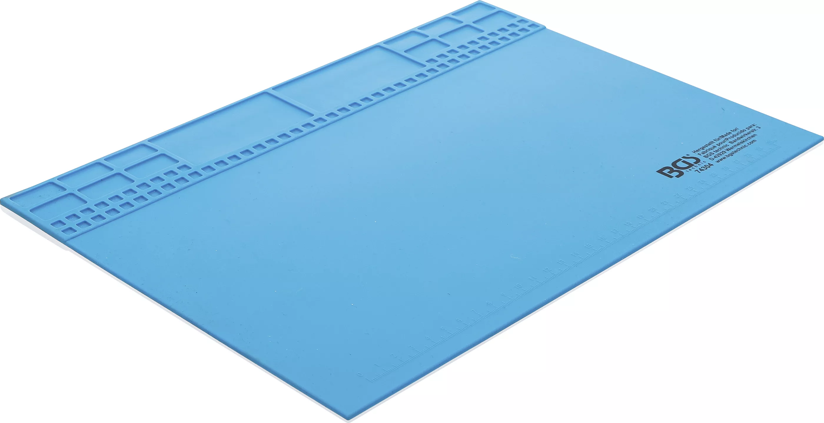 BGS | Arbetsmatta i silikon magnetisk 350x245x3mm | 4048769081362