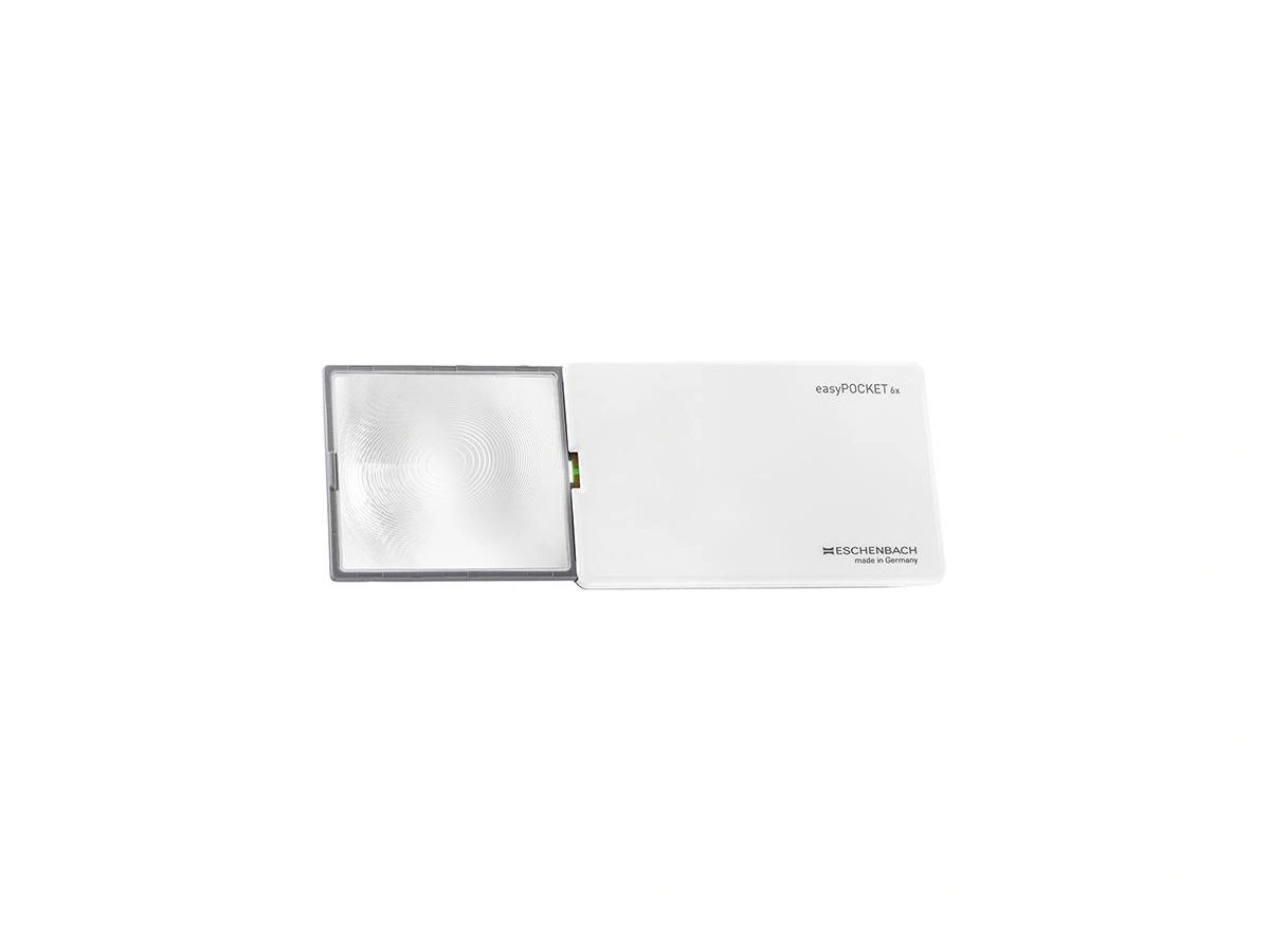 Eschenbach | Lamplupp, EasyPocket, förstoring 6x, Vita | 4064158248703