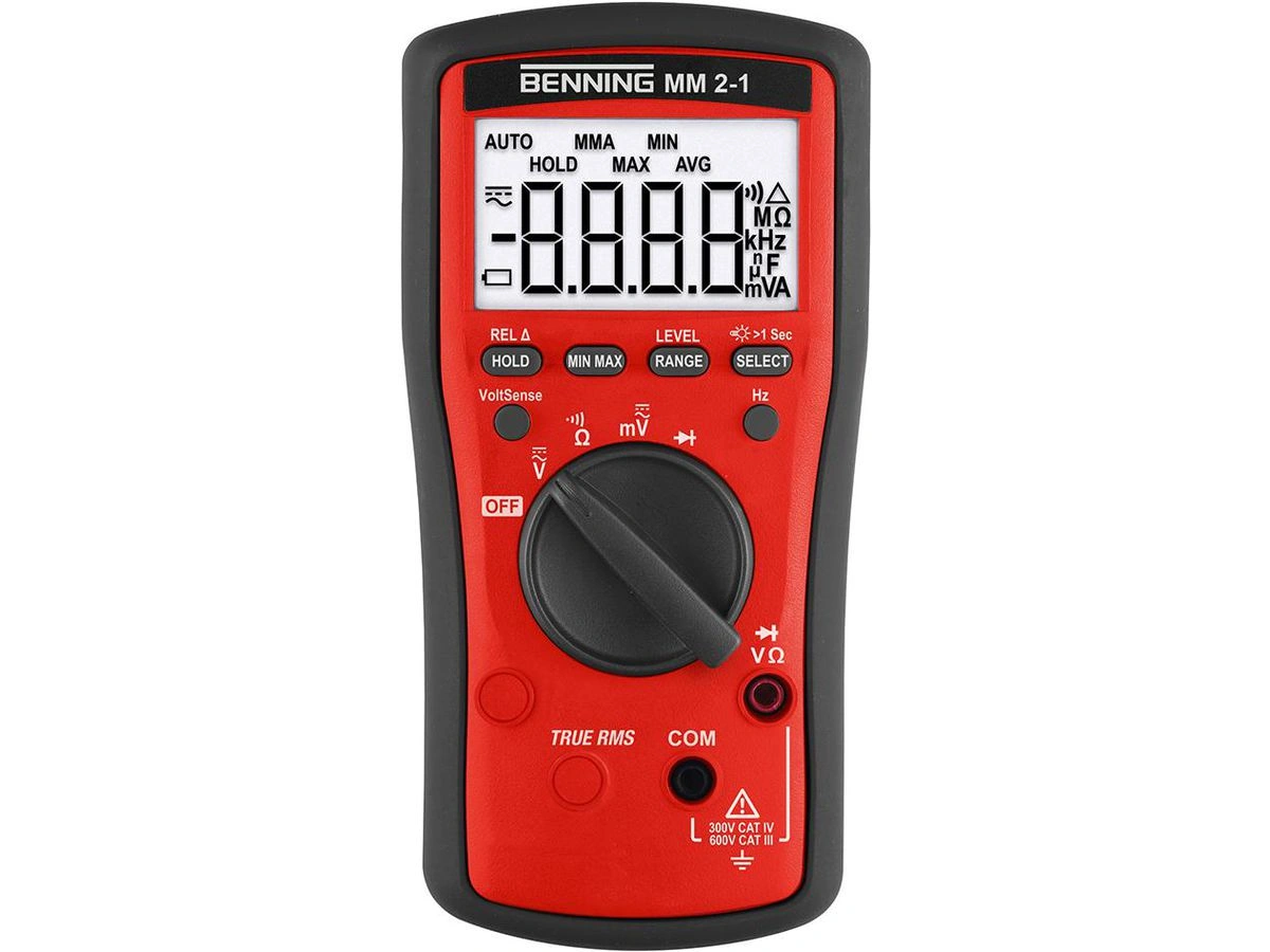 Benning | Digital multimeter MM 2-1 | 4014651446915