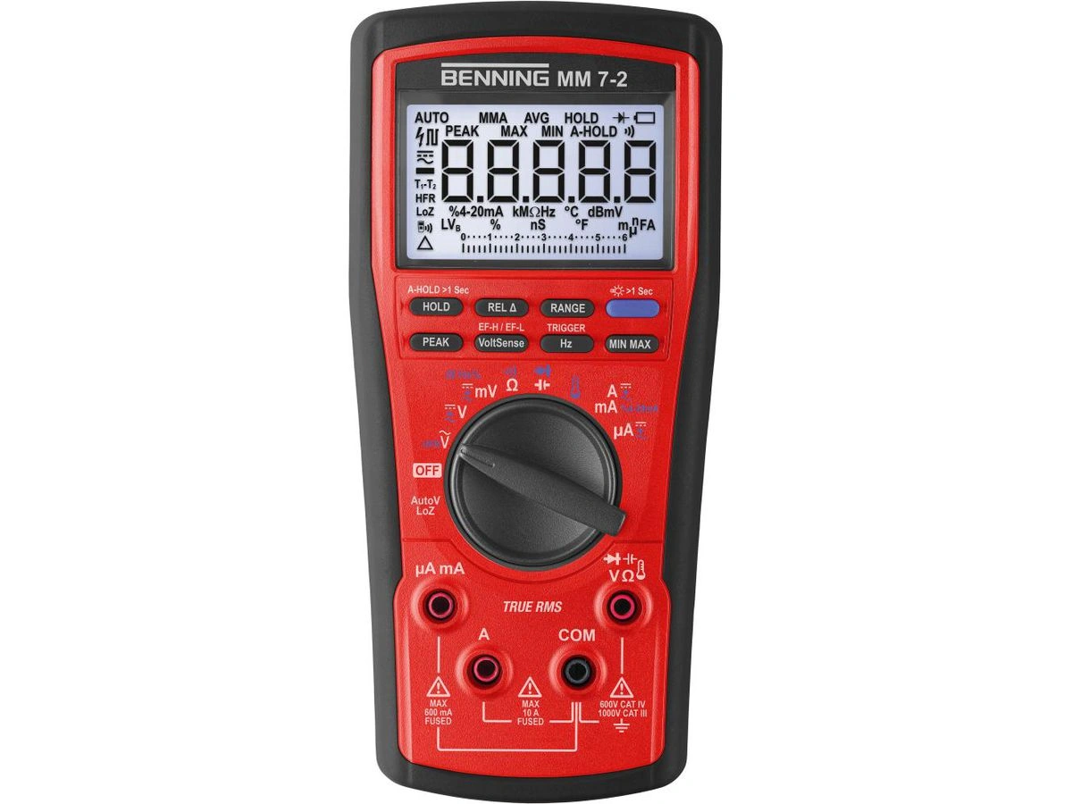 Benning | Digital multimeter MM 7-2 | 4014651446908