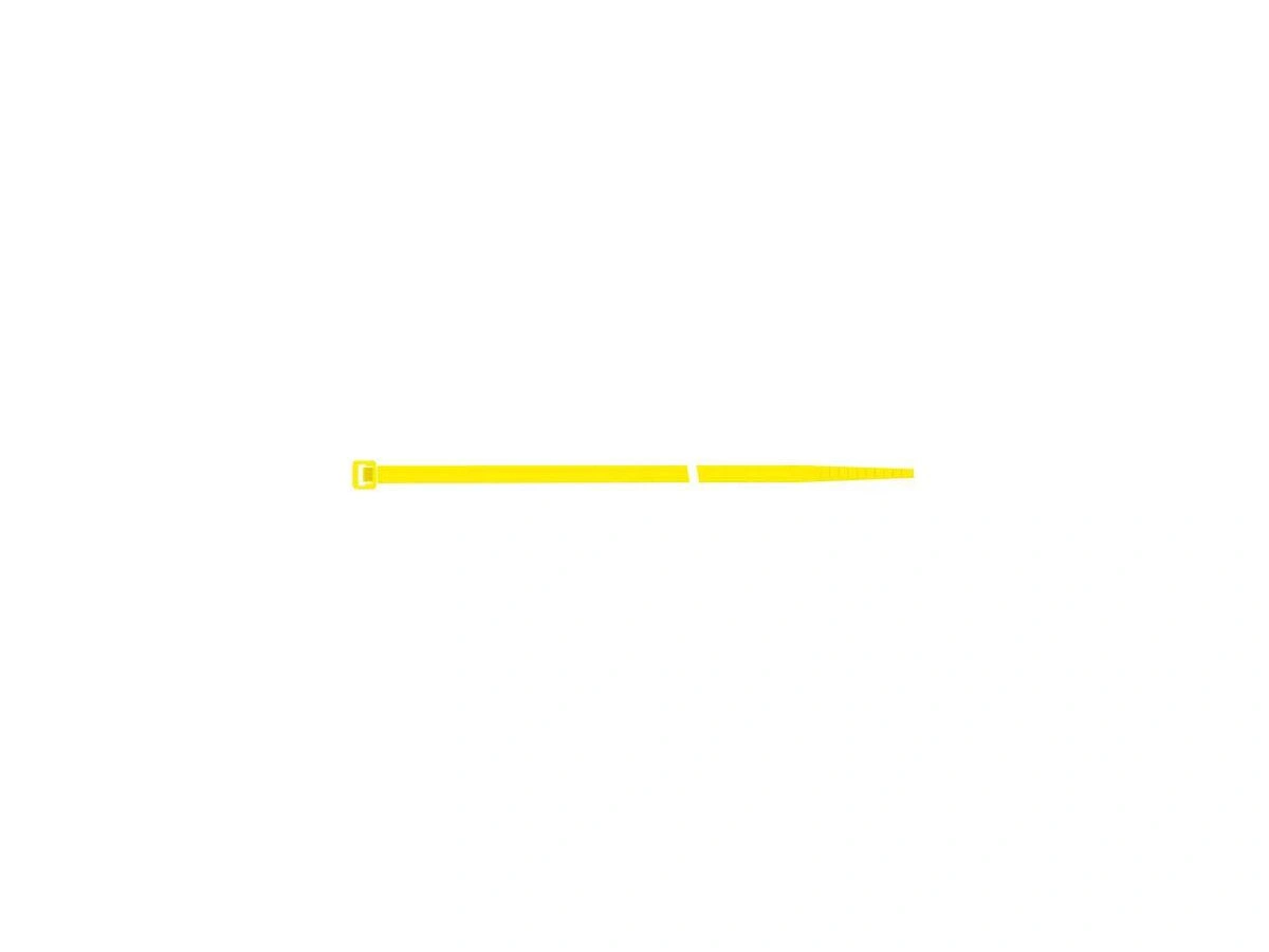 Sapiselco | Buntband Nylon gul 2,5x100mm (100 st) | 8014748302908