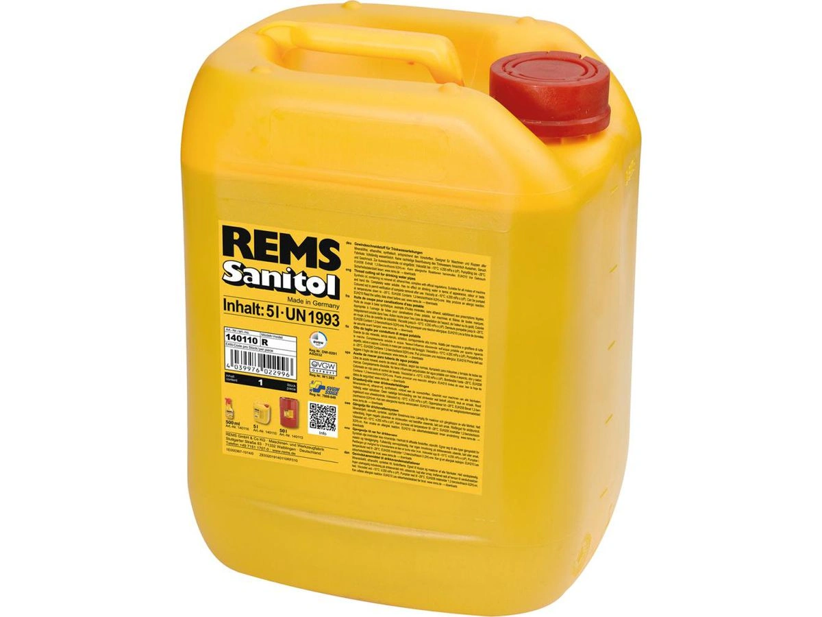 REMS | Gängolja Sanitol 5L | 4039976022996