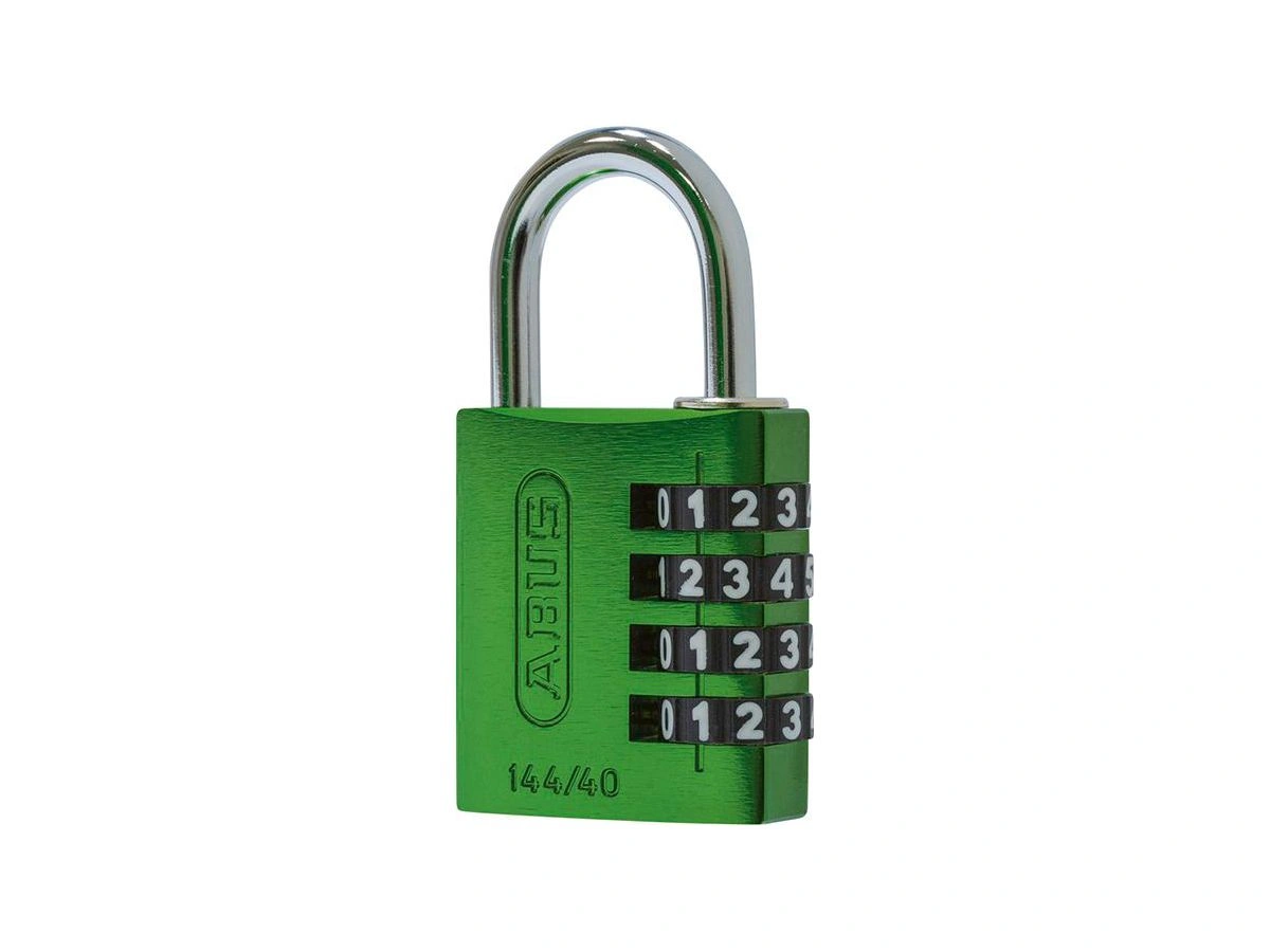Abus | Kombinationslås Abus 144/40 4-siffrigt, grönt | 4003318823749