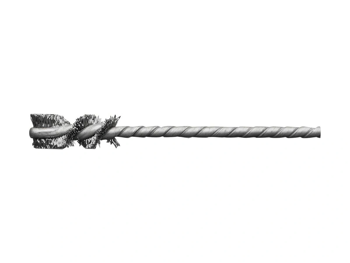Lessmann | Rörborste mikro stål Ø8x25/90mm, skaft 3,3mm | 4017359262856