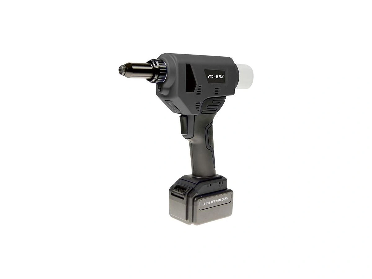 Goebel | Blindnitpistol GO-BR 2, 18V 4,0-6,4mm inkl. 2 batterier + laddare | 4049337578383