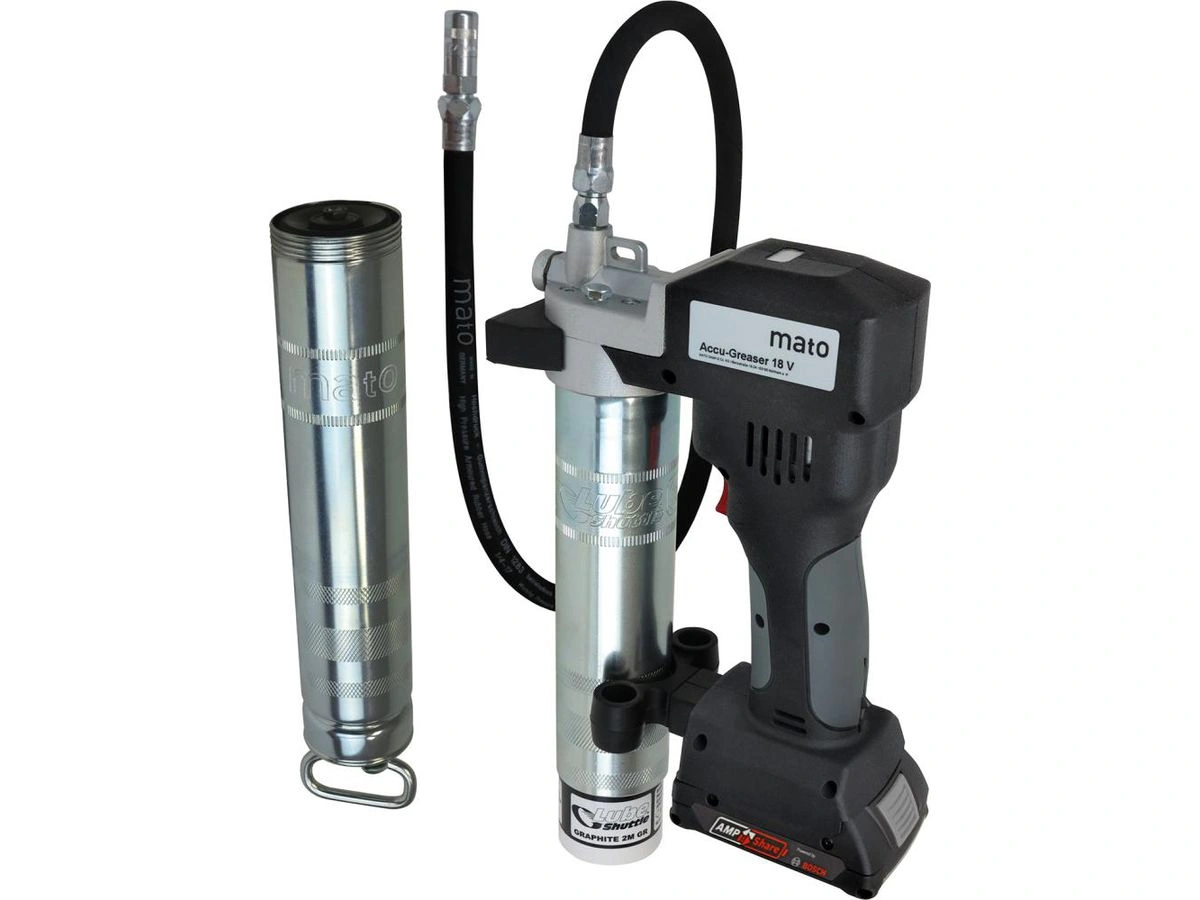 Mato | Fettspruta Premium-S LS 18V för patron inkl. batteri + laddare | 4016553424312