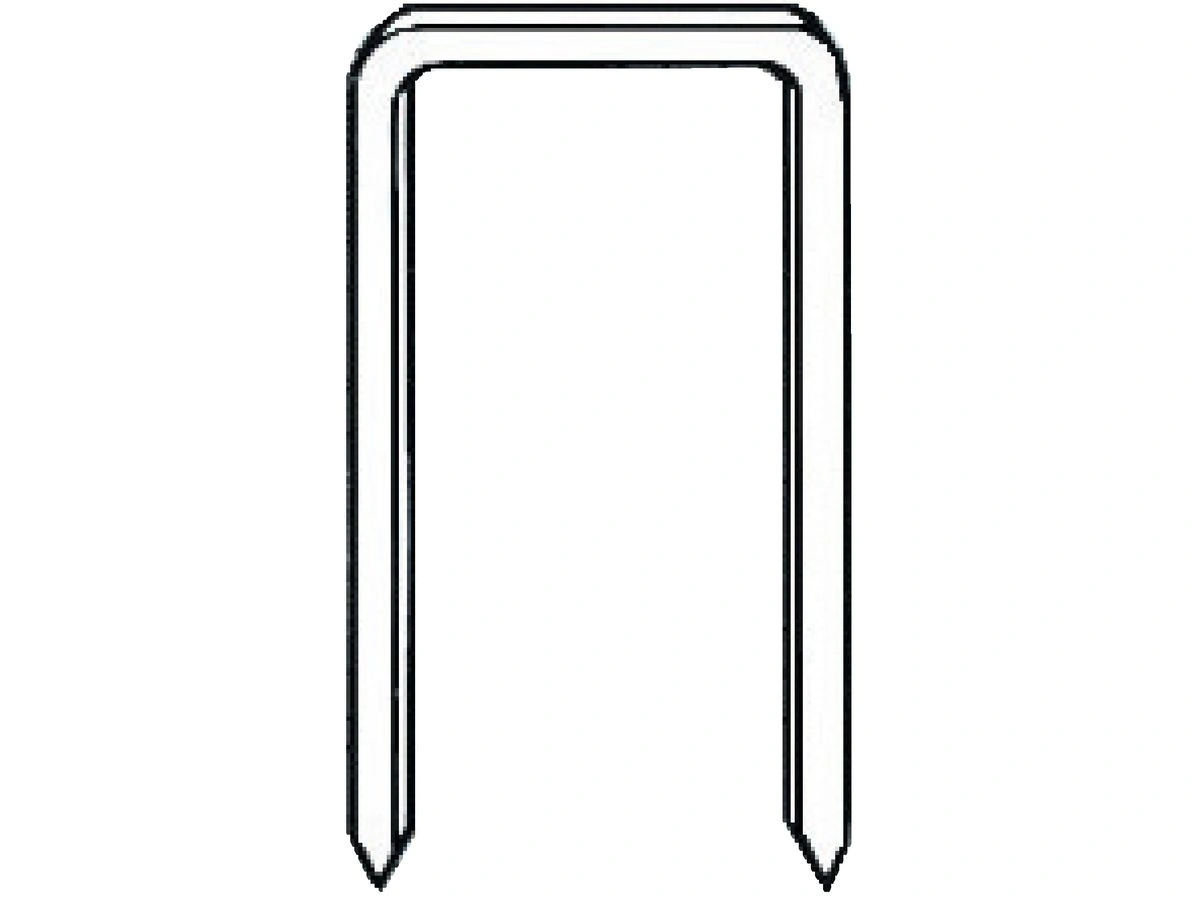 Novus | Bredtrådsklammer A Typ 53/10mm, V2A (800 st) | 4009729080887