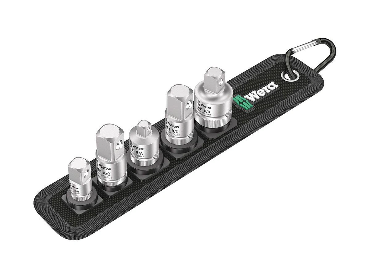 Wera | Adaptersats 1/4"-1/2" 5-delar | 4013288221223