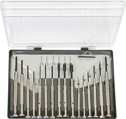 Hesse | Finmekanikermejselssats Spår/Ph/Pz 16-delar | 4030884900697