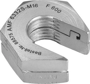 AMF | Snabbmutter fz Nr. 6332S, M Hk 6