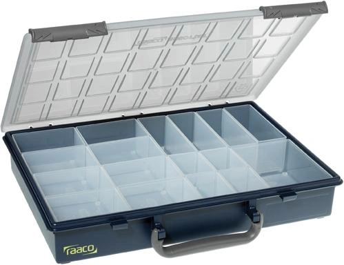 Raaco | Sortimentslåda Assorter 55, 338x261x57mm, 17 fack | 5733439136228