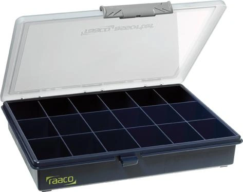 Raaco | Sortimentslåda 18 fack 240x195x43mm | 5733439136167