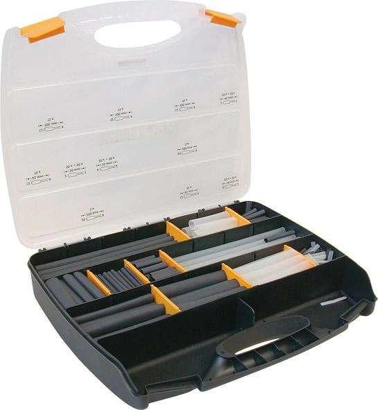 Hellermann Tyton | Krympslangar i Sortimentbox ShrinKit 321-A - med inv. lim | 4031026270715