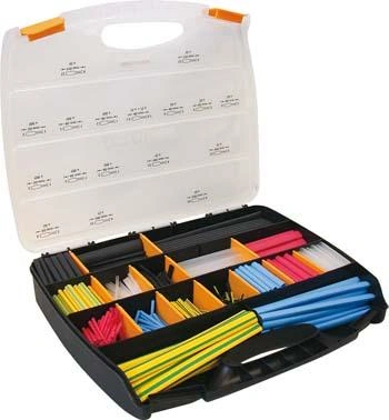 Hellermann Tyton | Krympslangar i Sortimentbox ShrinKit 321 Universal | 4031026270708