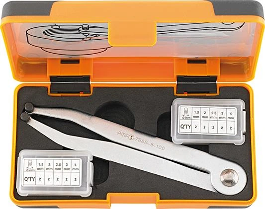 AMF | Haknyckelsats 13-delar, 1,5 - 4,0mm tappar | 4020772050429