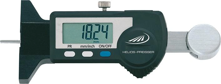 Helios Preisser | Digitalt Djupskjutmått IP67 0-25mm RT | 4029713019907