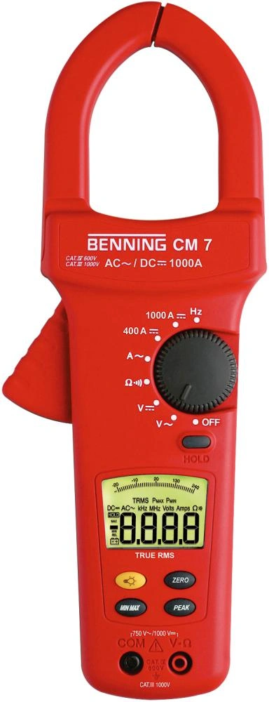 Benning | Digital strömtång/multimeter CM 7 | 4014651440593
