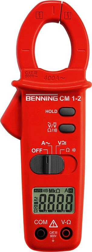 Benning | Digital strömtång/multimeter CM 1-2 | 4014650440624