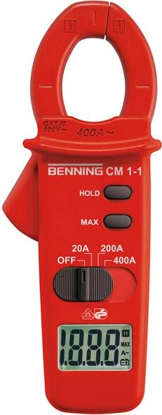 Benning | Digital strömtång/multimeter CM 1-1 | 4014650440617