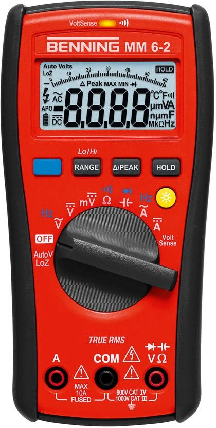 Benning | Digital multimeter MM 6-2 | 4014651440876