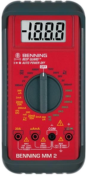Benning | Digital multimeter MM 2 | 4014651000520