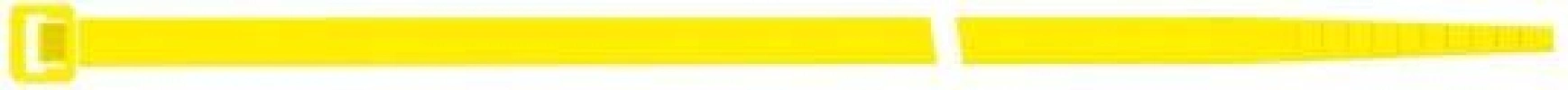 Sapiselco | Buntband Nylon gul 4,5x280mm (100 st) | 8014748302939