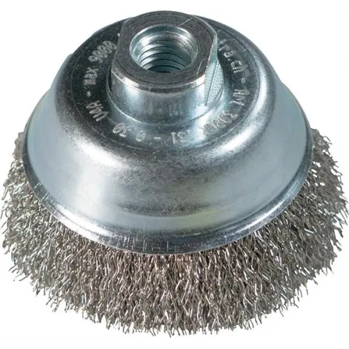 Zeintra | Koppborste rostfri vågig tråd 70x0,30mm M14 | 7622900120102