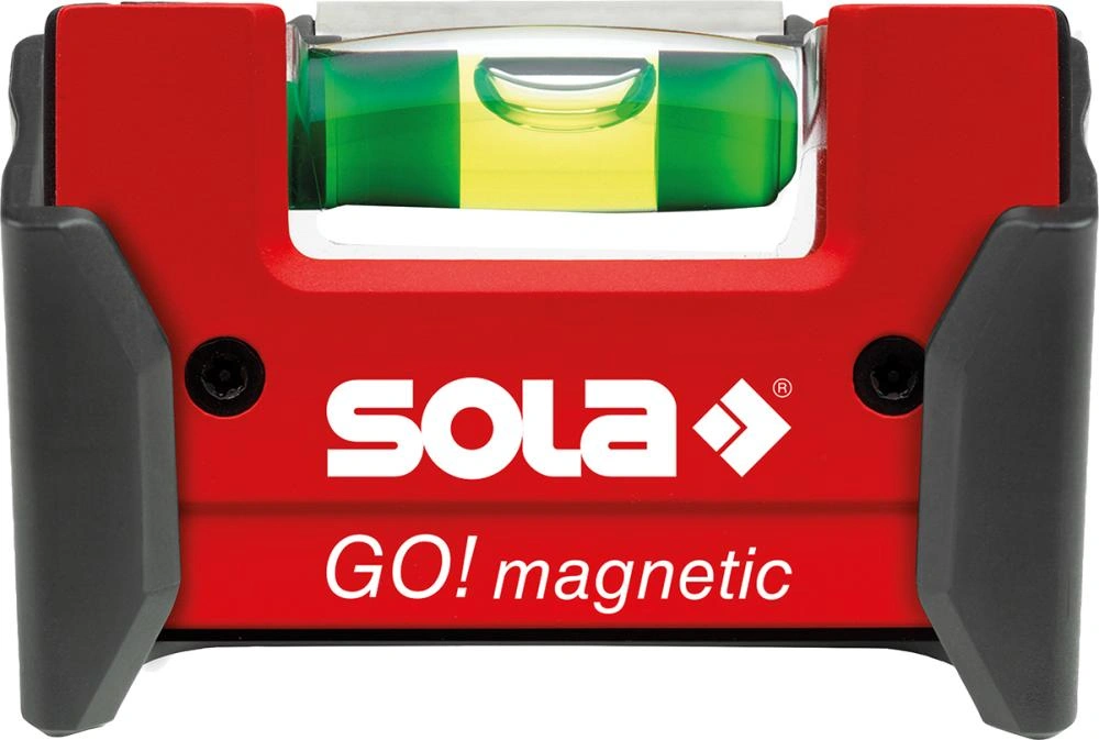 Sola | Magnetvattenpass GO! mini med bältesclip 7,50cm | 9002719034759