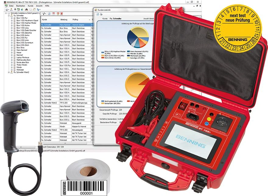 Benning | Apparatprovare ST 755 | 4014651503335
