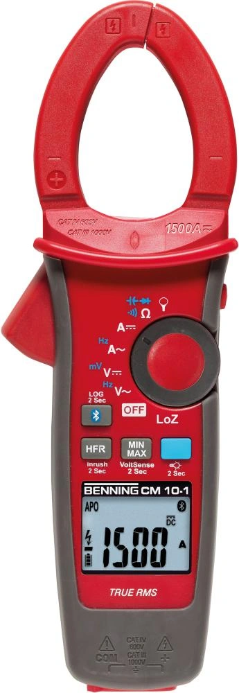 Benning | Digital strömtång-multimeter CM 10-1 | 4014651446885
