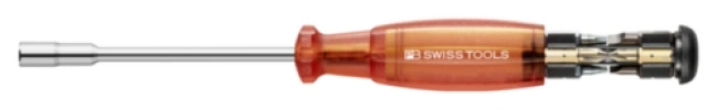 Pb Swiss Tools | Bitsskruvmejsel lång 8-delar (Spår, PH, TX) | 7610733282074