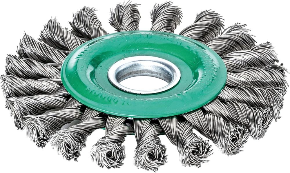 Lessmann | Cirkulärborste rostfri 115x14mm tvinnad | 4017359013687