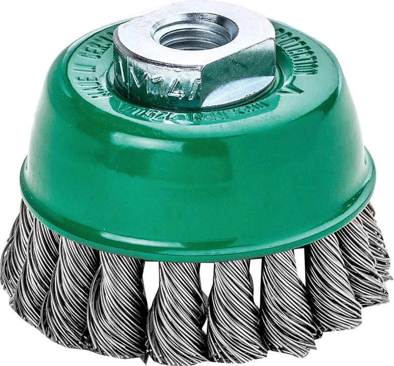 Lessmann | Axialborste rostfri tvinnad tråd 65x0,5mm | 4017359014110