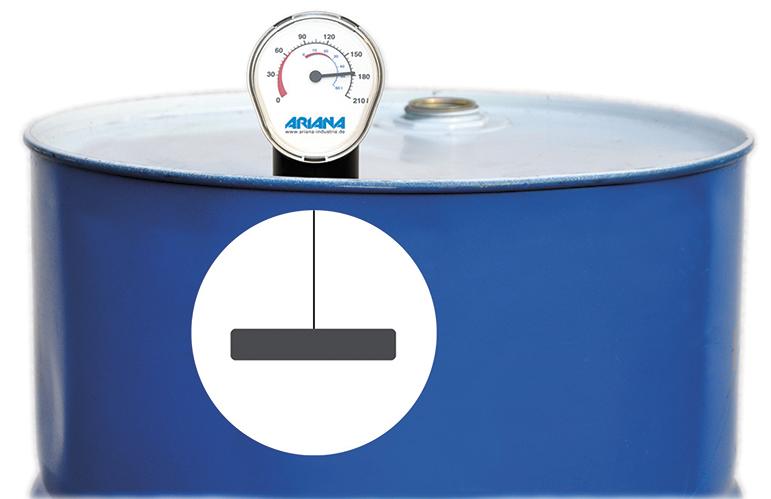 Nivåmätareför 60l och 210l fat