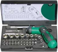 Bits och hylssats 1/4" 38-delar