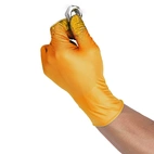 Mekanikerhandske Grippaz Orange stl. 8/M (50st)