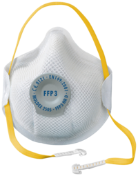 Filtrerande halvmask med Ventil FFP3 Moldex 2505 (10-pack)