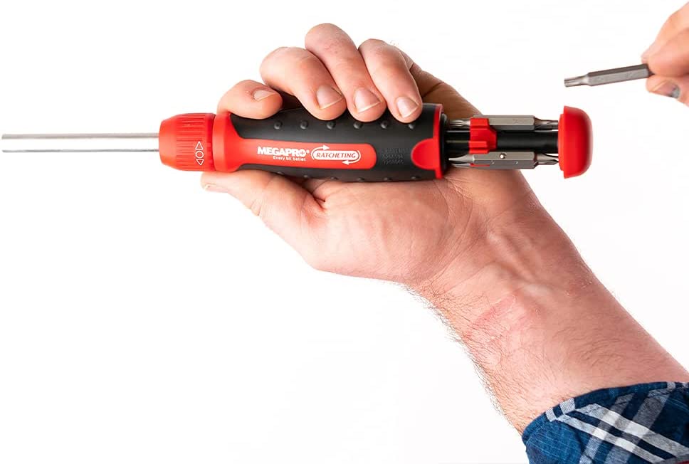 Bitsskruvmejsel Megapro Ratcheting 13-IN-1