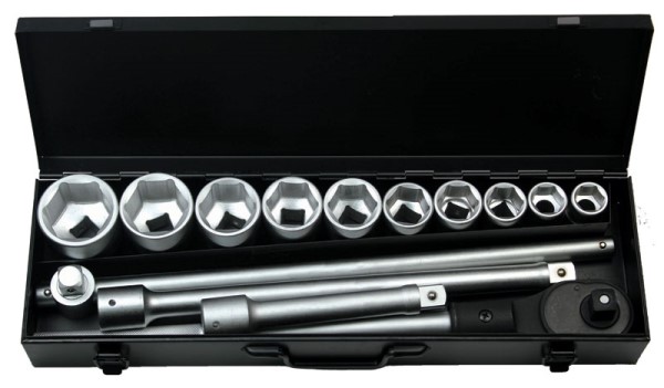 Hylsnyckelsats 3/4" 6-kant 22-50mm 14-delar