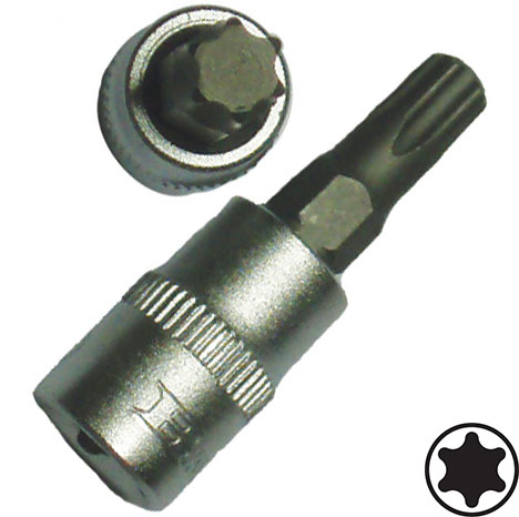 Bitshylsa 1/4" Torx